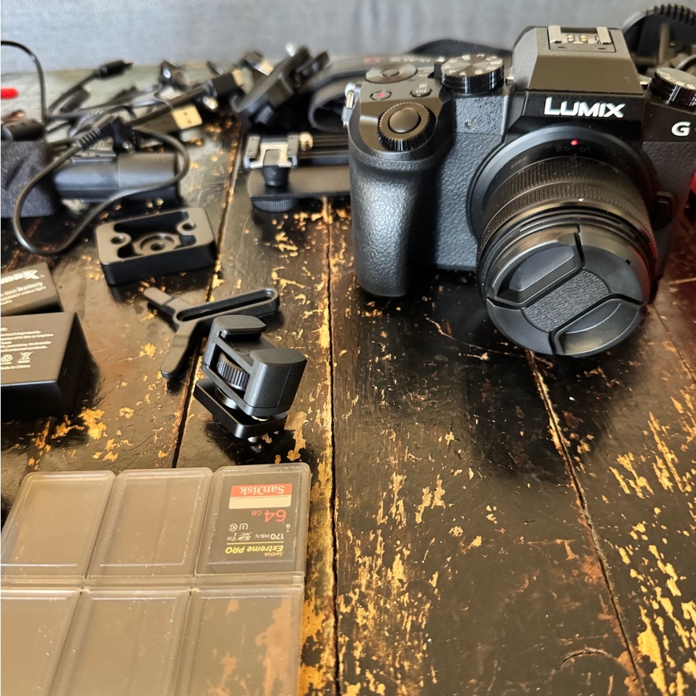 Panasonic Lumix G Camera in Black